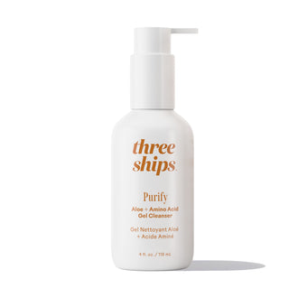 Three Ships-Purify Aloe + Amino Acid Cleanser-Skincare-628110639134_1_Front-The Detox Market | 