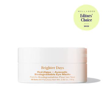 Three Ships-Brighter Days Red Algae + Avocado Biodegradable Eye Mask-Skincare-628110639622_1_Front-The Detox Market | 