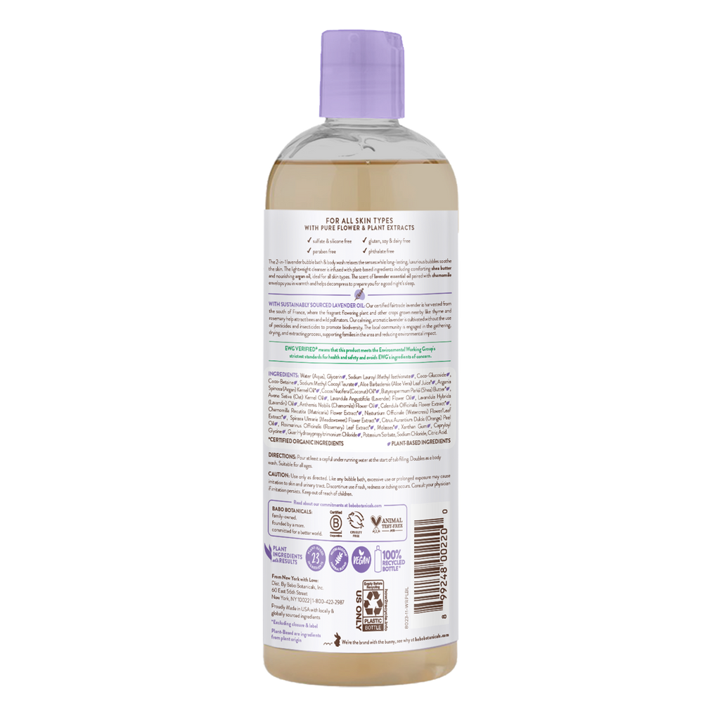 Babo Botanicals-Calming Bubble Bath, Wash & Shampoo-Body-8023-back-The Detox Market | 