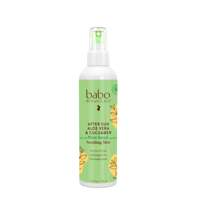 Babo Botanicals-After Sun Aloe Vera & Cucumber Soothing Mist-Sun Care-8059-02-WRPLBLAfterSunSoothingMistF-The Detox Market | 