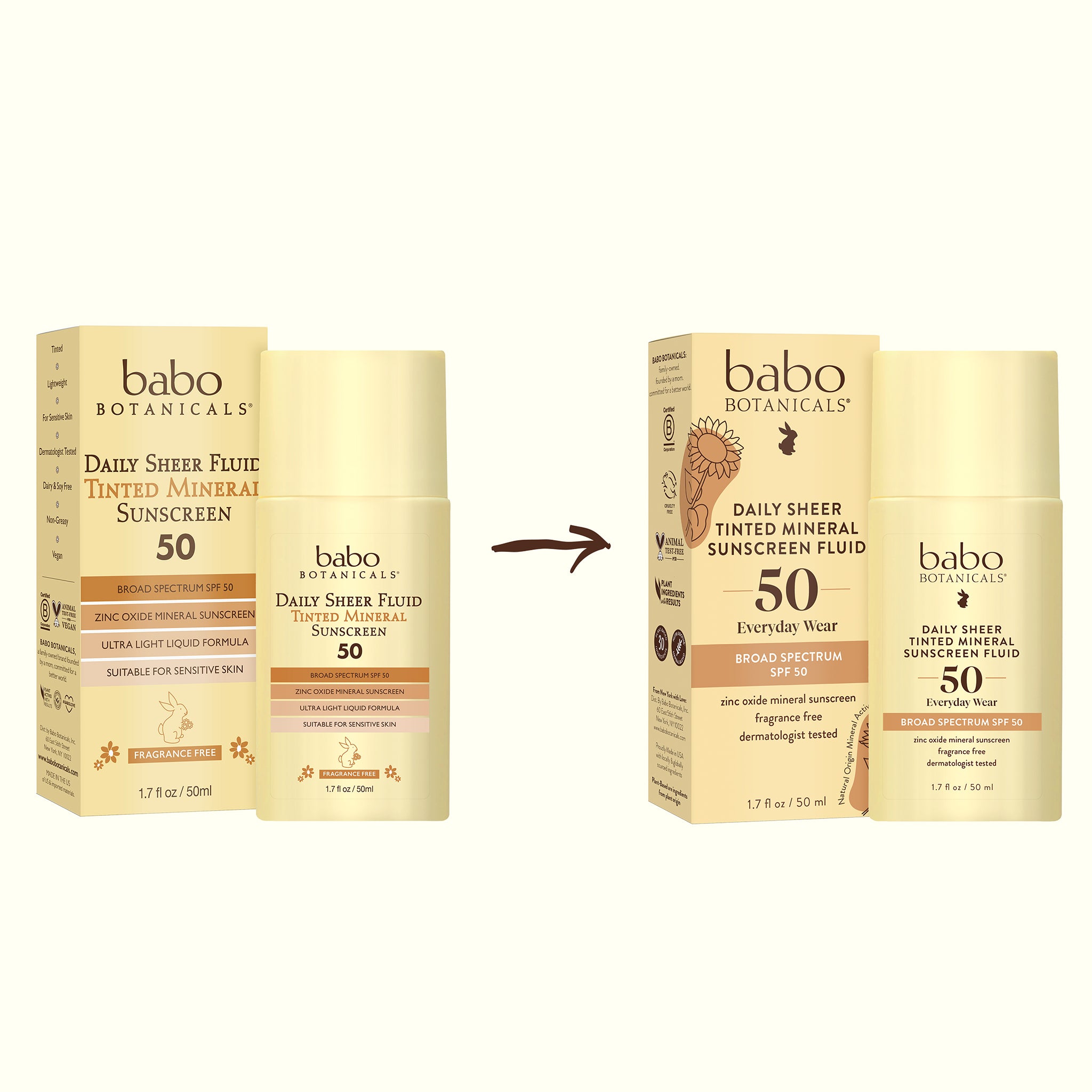 Babo Botanicals SPF50 Daily Sheer Fluid Tinted Mineral Sunscreen | The  Detox Market