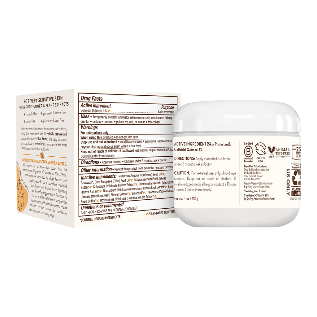 Babo Botanicals-Sensitive Baby All Natural Healing Ointment-Body-8565-back-The Detox Market | 