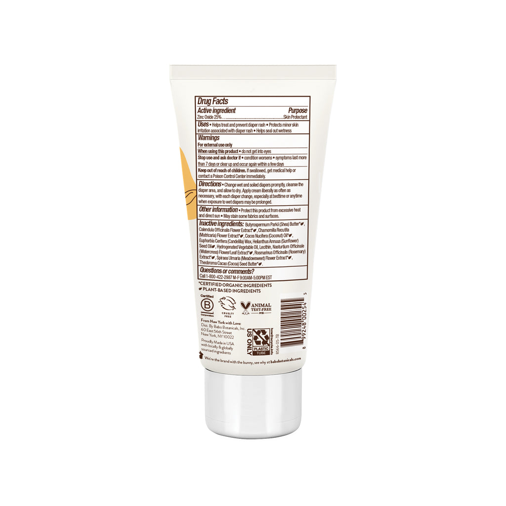 Babo Botanicals-Sensitive Baby Fragrance-Free Diaper Rash Cream Spray-Body-8566-back-The Detox Market | 