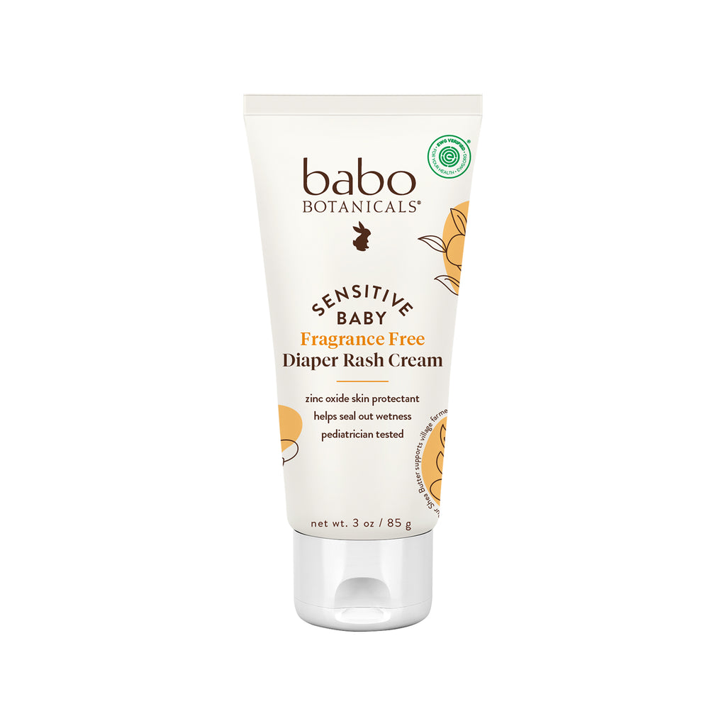 Babo Botanicals-Sensitive Baby Fragrance-Free Diaper Rash Cream Spray-Body-8566-front-The Detox Market | 