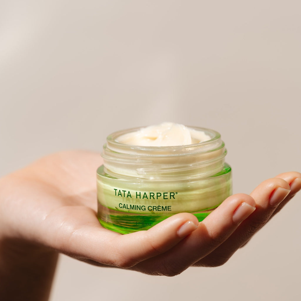 Tata Harper-Calming Crème-Skincare-CalmingCremeLaunch_Susanna-Goop_Hands-24252-The Detox Market | 