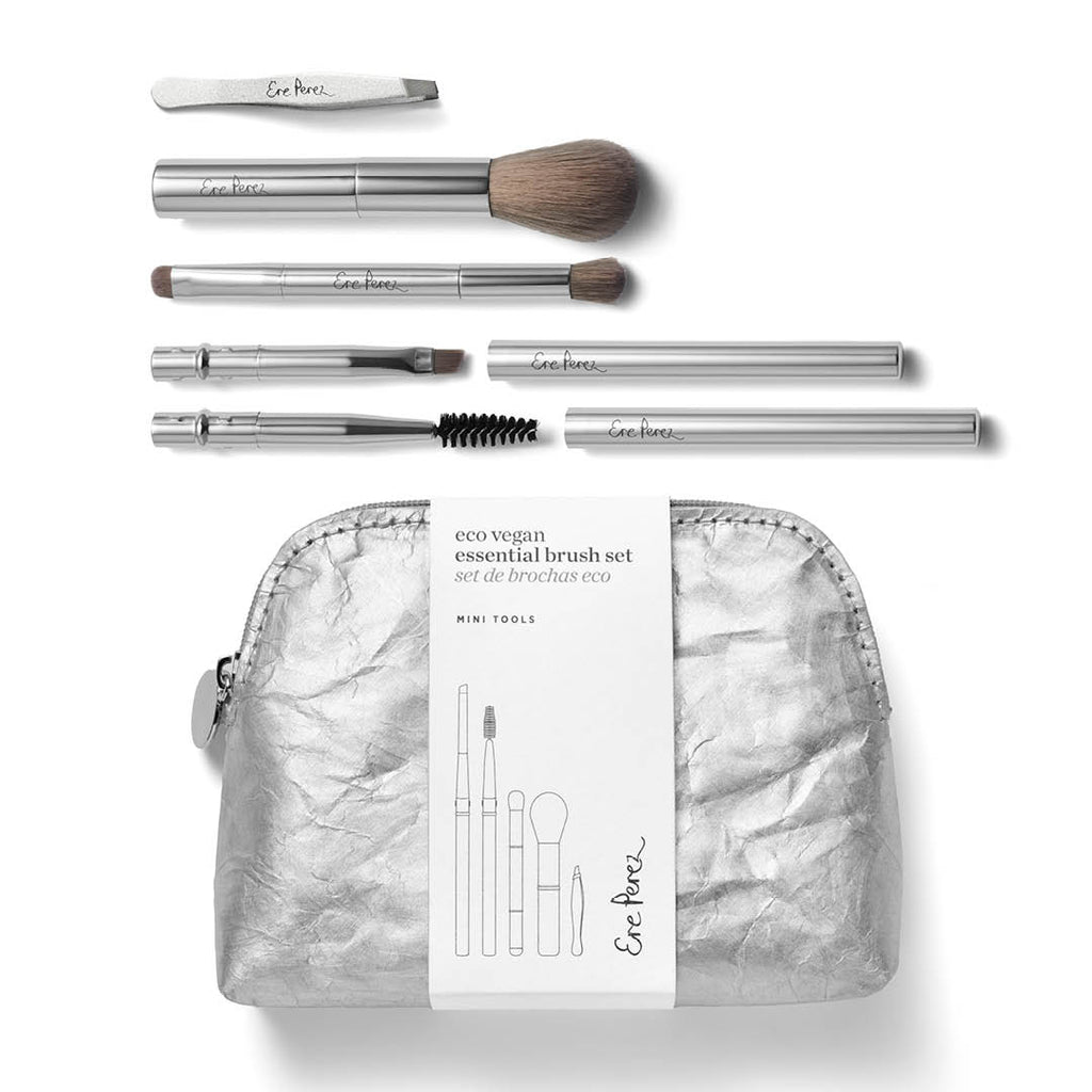 Ere Perez-Eco Vegan Essential Brush Set -  Mini Tools-Makeup-ErePerez-EcoVeganEssentialBrushSet-WebCrop-SQ.3-The Detox Market | 