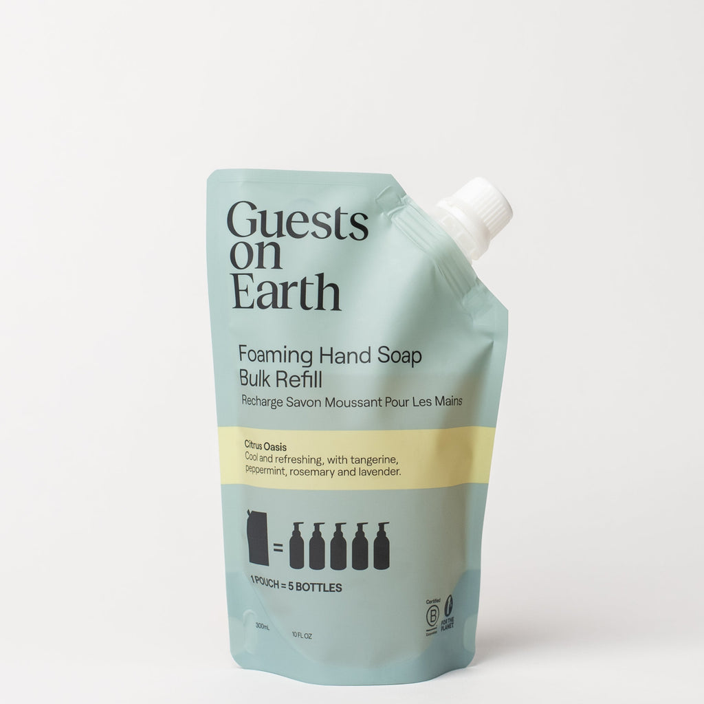 Guests On Earth-Foaming Hand Soap - Citrus Oasis-Body-FoamingHandSoapBulkRefill-CO-The Detox Market | 300ml Refill Concentrate