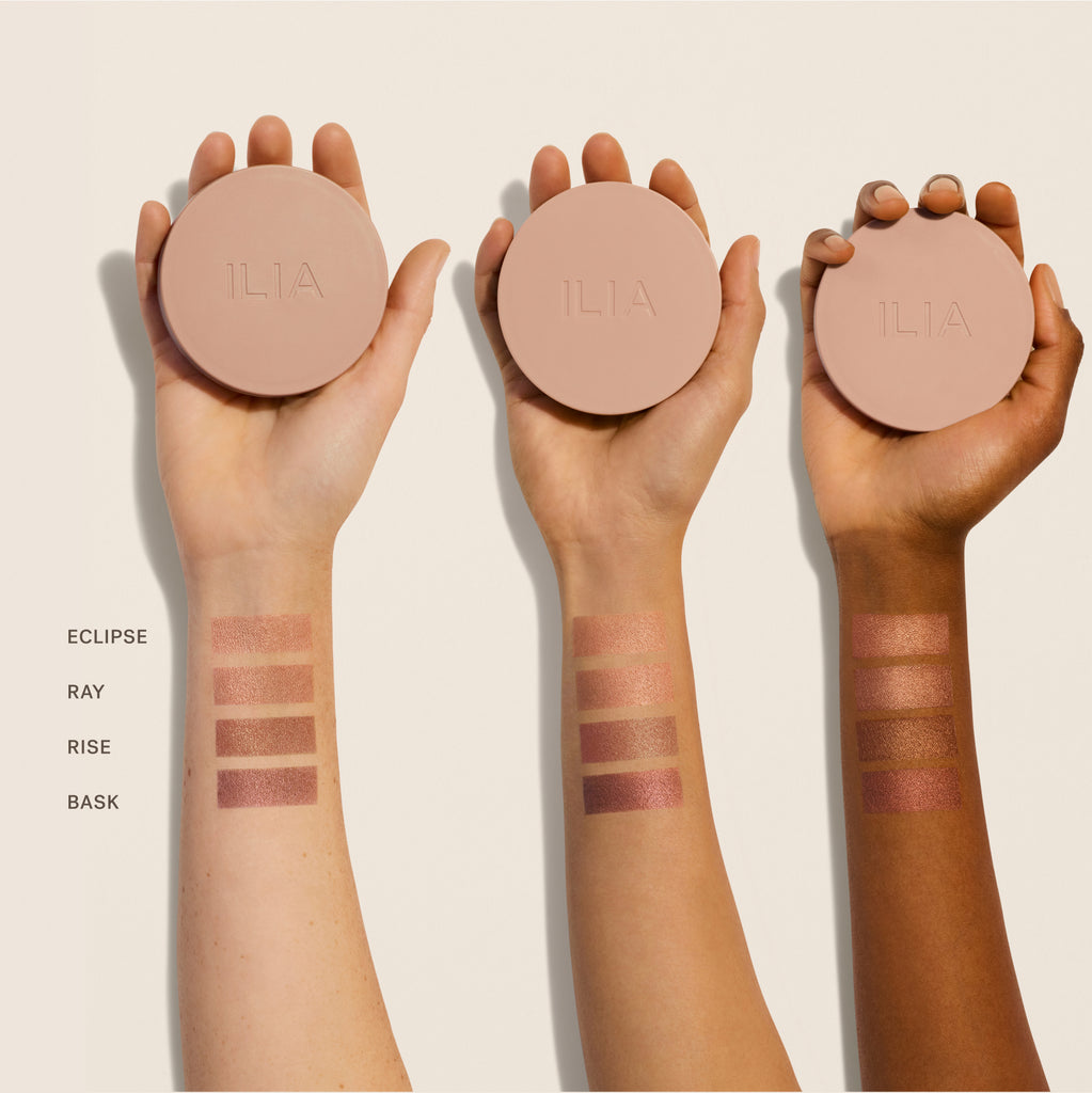 ILIA-Sunshift Cream Bronzer-Makeup-ILIA_CreamBronzer_2000x2000_ArmSwatches-The Detox Market | Always