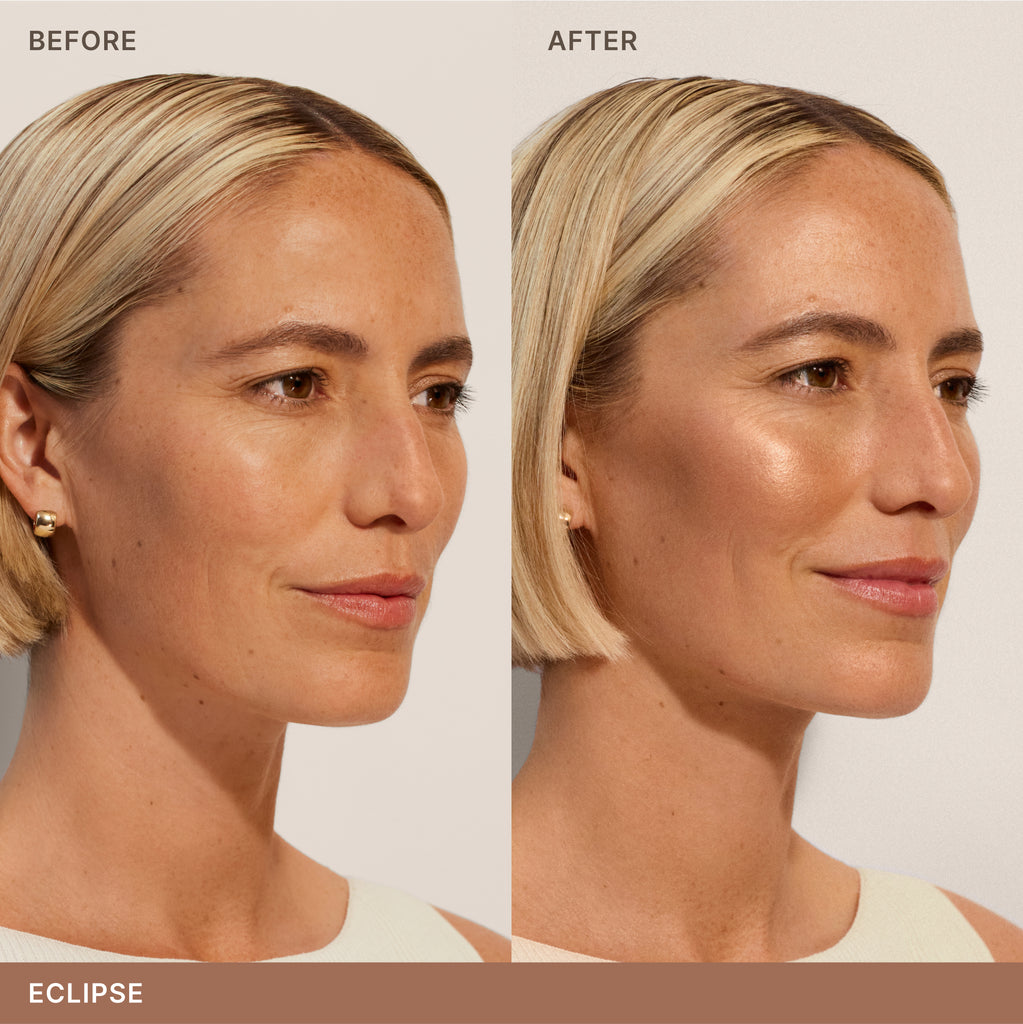 ILIA-Sunshift Cream Bronzer-Makeup-ILIA_CreamBronzer_2000x2000_Before_After_ECLIPSE_2-The Detox Market | Eclipse