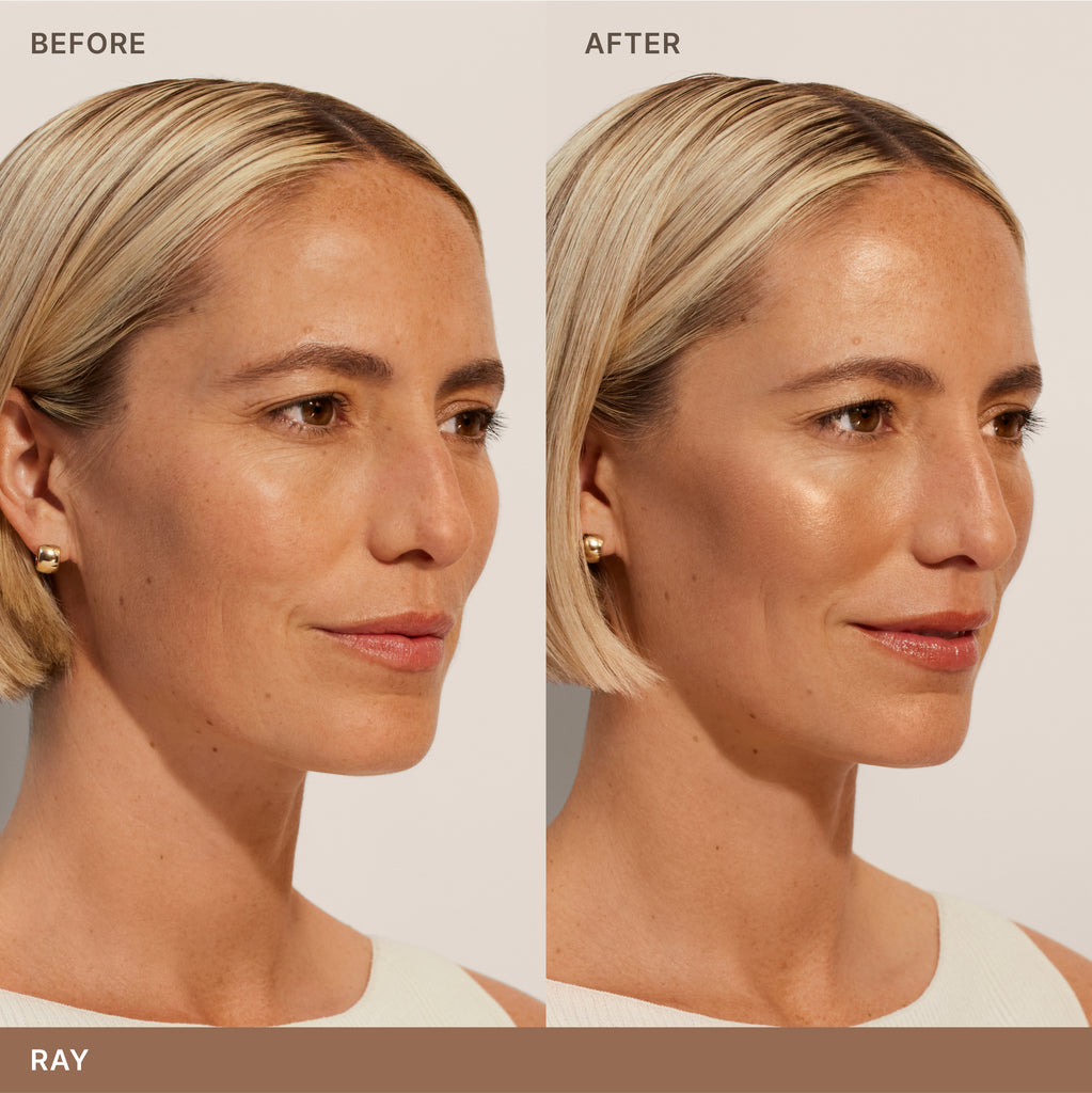 ILIA-Sunshift Cream Bronzer-Makeup-ILIA_CreamBronzer_2000x2000_Before_After_RAY_3-The Detox Market | Ray