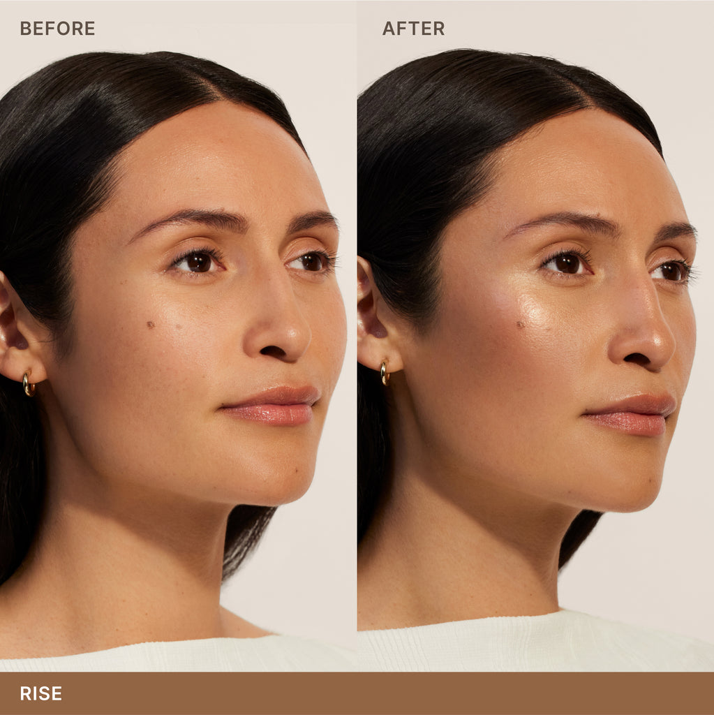 ILIA-Sunshift Cream Bronzer-Makeup-ILIA_CreamBronzer_2000x2000_Before_After_RISE_1-The Detox Market | Rise