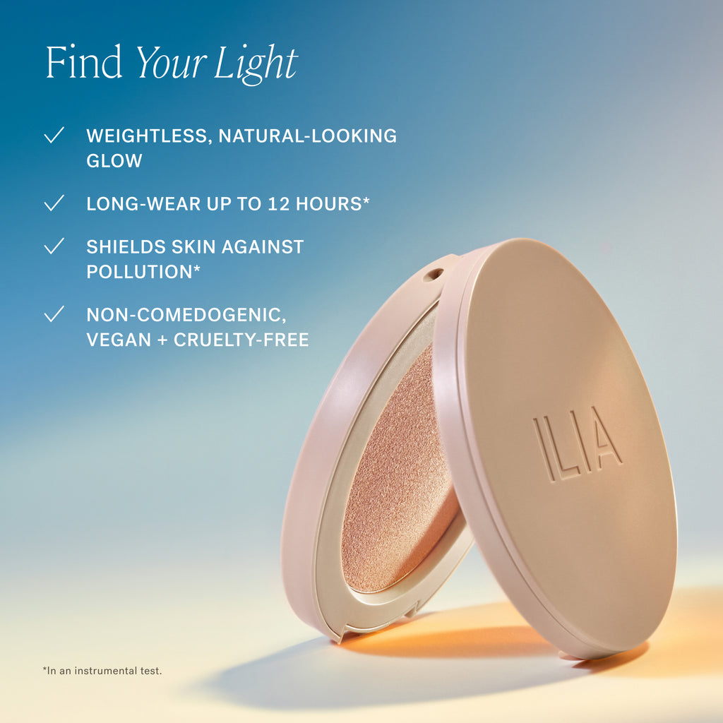 ILIA-Lightshift Cream Highlighter-Makeup-ILIA_CreamHighlighter_2000x2000_Benefits-The Detox Market | Always