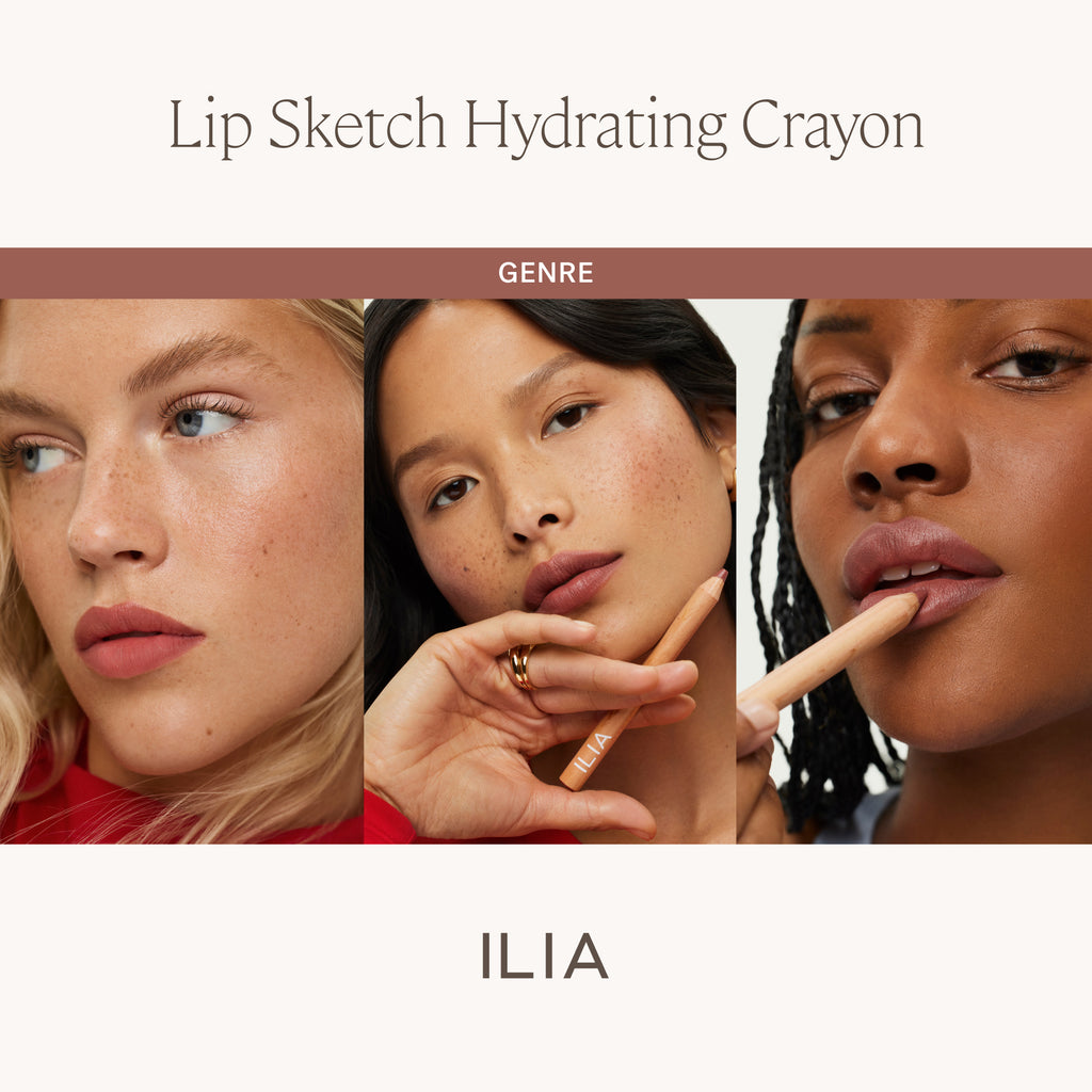 ILIA-Lip Sketch Hydrating Crayon-Makeup-ILIA_LIPSKETCH_PDP_SKINTONECOMPARISONGRID_GENRE_2000X2000_d0b9a487-c80b-4093-8ba8-383a2b14b14f-The Detox Market | Genre - Mauve Brown