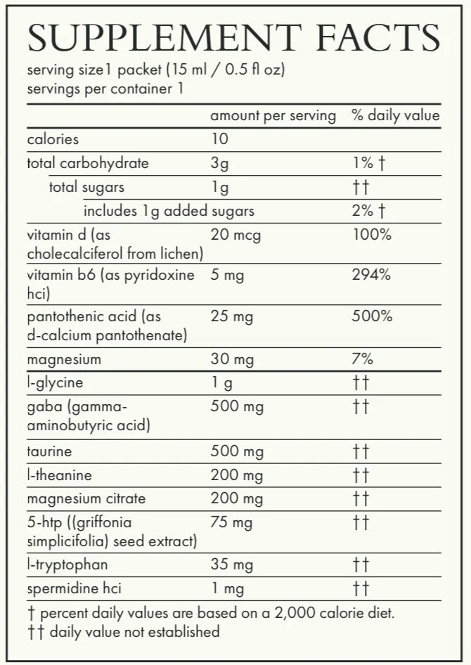 Agent Nateur-Calm (Beauty) Spermidine & Taurine Daily Supplement-Wellness-IMG_2935-The Detox Market | 