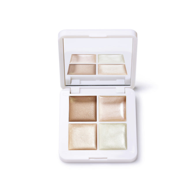 RMS Beauty-Living Luminizer Glow Quad Mini-Makeup-LLGQ-MINI-The Detox Market | 