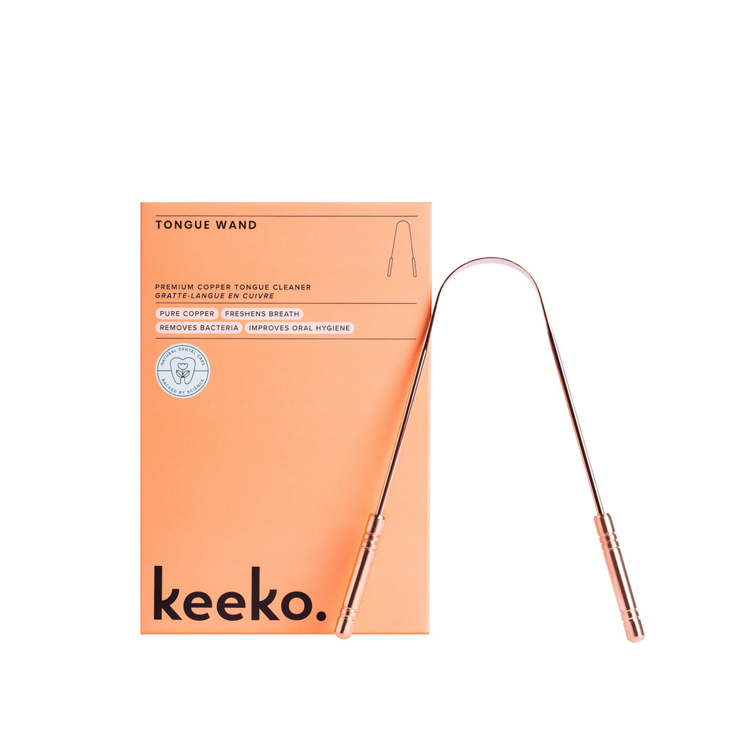 Keeko-Copper Tongue Cleaner-Body-PremiumCopperTongueCleaner_BoxandCleanerTogether-The Detox Market | 