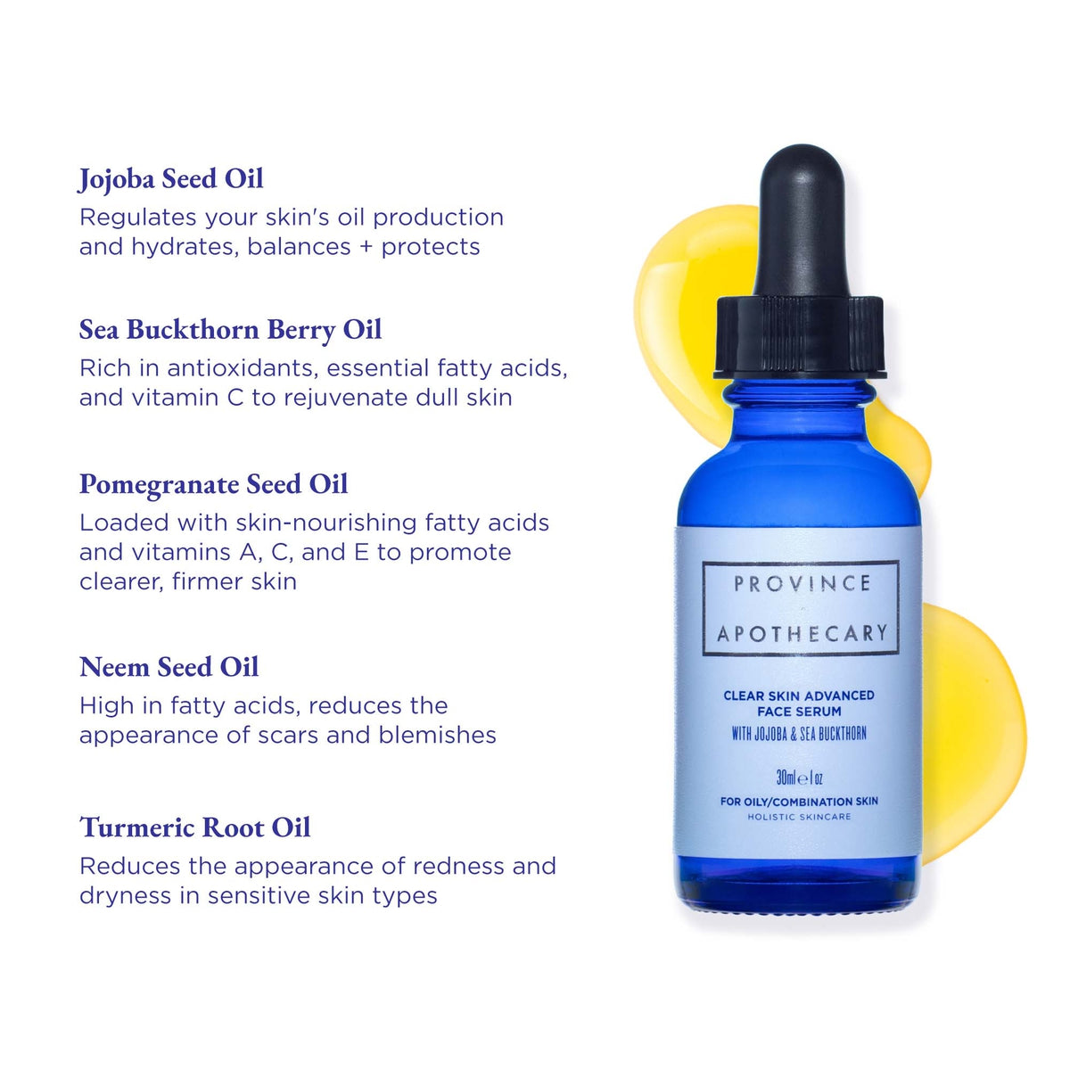 Province Apothecary Clear Skin Advanced Face Serum | The Detox Market